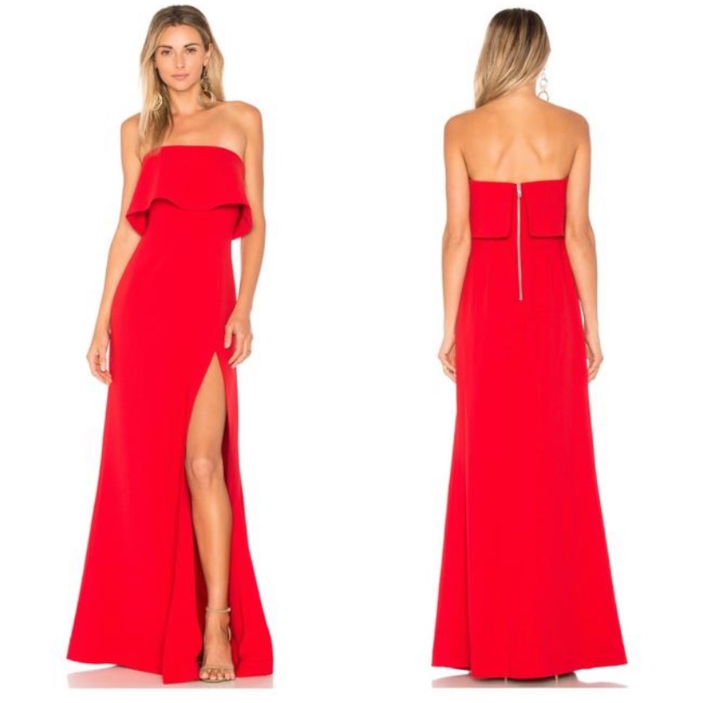 RED lovers and friends gown